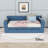 Multifunctional Wood Convertible Daybed with Built-in Desk, Storage Drawer-867099465-867099477