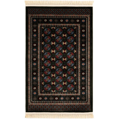Tapis traditionnel Hinshaw vert foncé