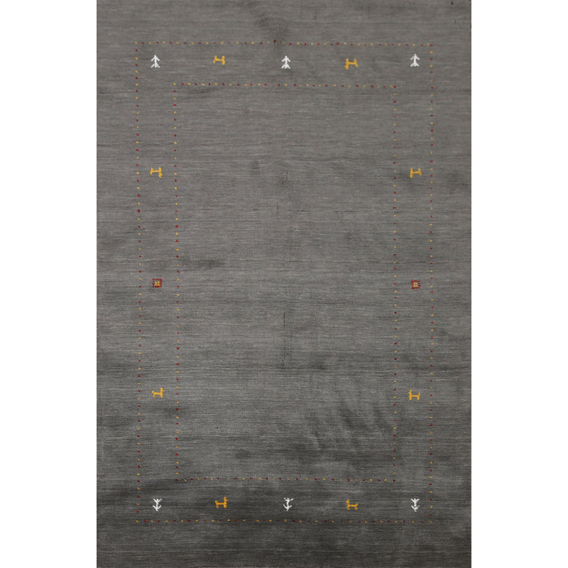 Tapis indien fait à la main Gabbeh 5 x 8