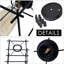 Barrentine 4 - Light Black Cluster Pendant