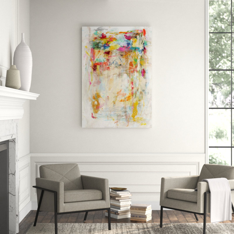 Spring Views Print by Mari Urasawa, Knife Gel, 58" H x 40" W x 1.5" D
