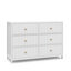 Ensemble de chambre de bébé convertible 5 en 1 avec tiroir, commode 6 tiroirs et fauteuil inclinable électrique Teddi-100892122