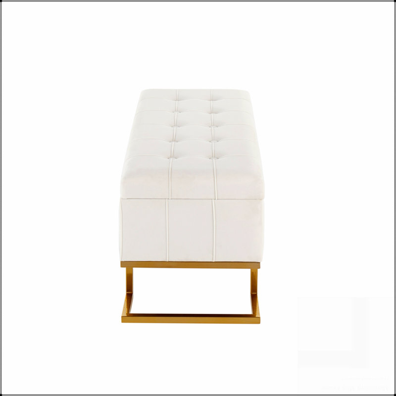 Banc de rangement contemporain