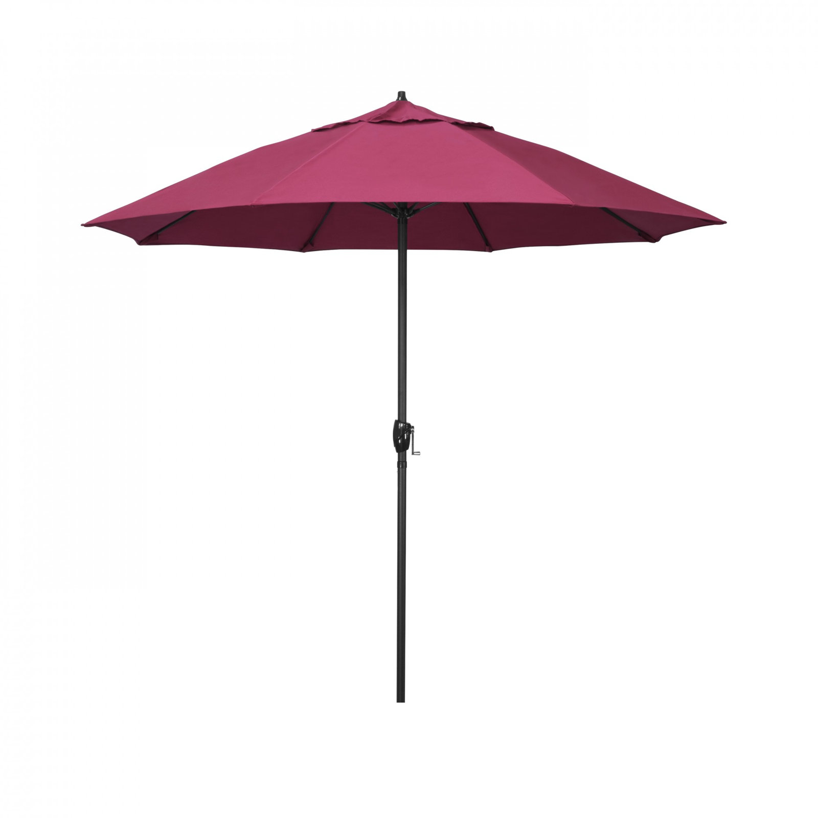 Deshaun 9' Sunbrella® Market Umbrella, Canvas Hot Pink Sunbrella® Canvas