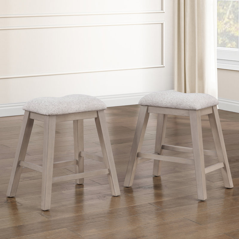 Chaise de comptoir rembourrée Taylor
