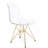 Northfleet Acrylic Dining Chair – Modern Eiffel Base Ghost Chair Accent Seating in Single, Set of 2, or Set of 4 – Gold or Chrome Legs for Banquet, Wedding, Office & Living Room Use-1860914923-1860914933-1819211776