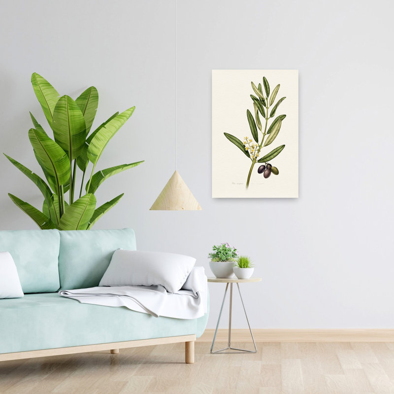 Art contemporain, art floral rétro, H 24 po x l 16 po