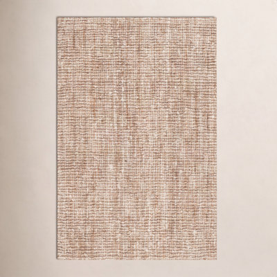 Alda Natural Ivory Hand-Woven Jute Rug