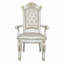 Ensemble de 2 fauteuils capitonnés à dossier