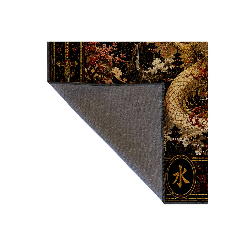 Tapis tissé à la crème Mosso, 4'11" x 7'7"
