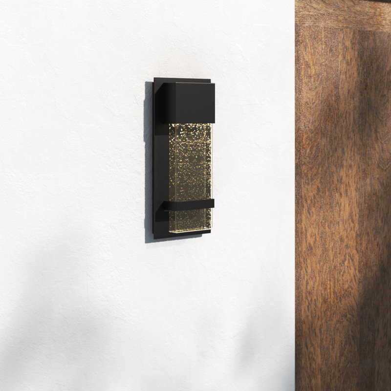 Ayoka Aluminum LED Wall Light, 13.75" H x 6.5" W x 2.5"