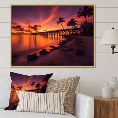Jacksonville Bay Florida I, reproduction d'art sur toile