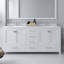 Ensemble de meuble-lavabo double 71 po Zaair-245876769