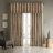 Andora Faux Silk Embroidered Single Window Valance-1540140033