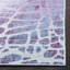 Tapis bleu / fuchsia à motif abstrait Norge-21734611