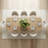 9-Piece Extendable Oak Dining Set