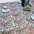 Tarri Block Print Floral Cotton Tablecloth-1023039028