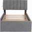 Lit plateforme à plateau-coussin double Teddy-121110543