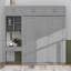 Armoire murale avec tablettes et tiroir Murphy-113111243-113111246