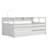 Multiple Twin XL Daybed  With 2 Trundles And 3 Storage Cubbies, Solid Wood Daybed Frame With A Light For Free And USB Charging Design, Space Saving Design-2126613488
