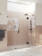 Stellar 70 in. W x 78 in. H Fully Frameless 3 Panel Inline Glass Hinged Shower Enclosure