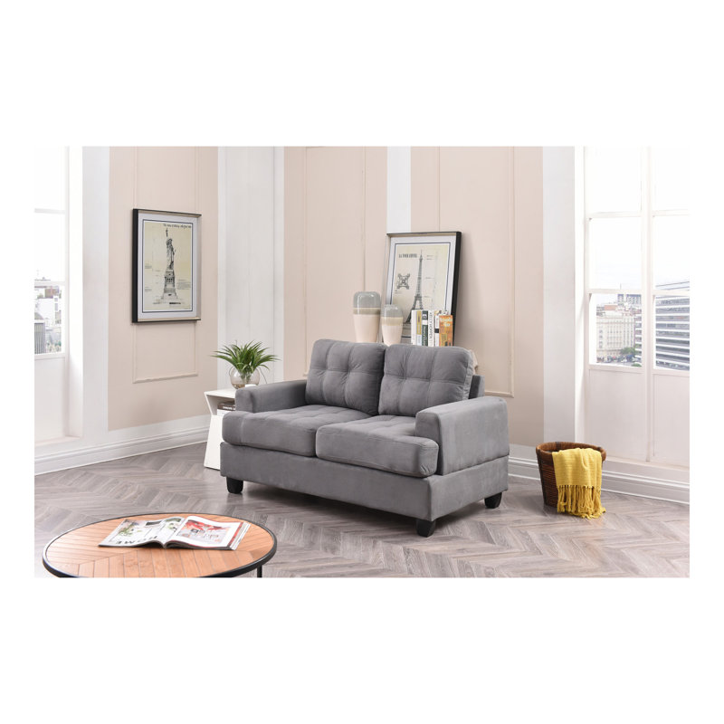 Causeuse Cozy, Gris