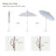 Parasol d'extérieur inclinable 108 po Kaia-1446842274-1465647231