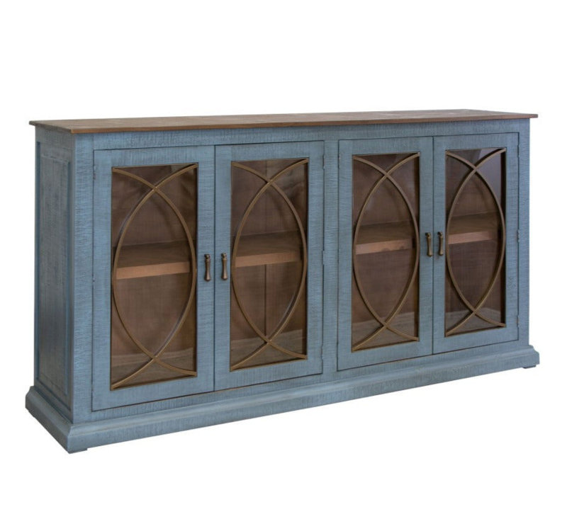 Riku 77'' Solid Wood Sideboard