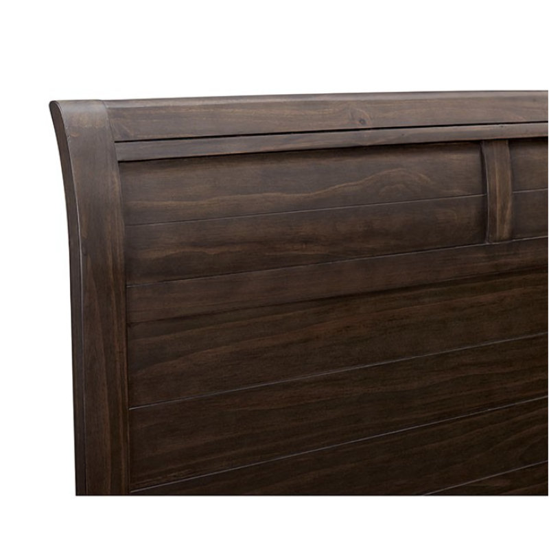 Pangos Sleigh Bed, King