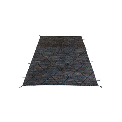 Tapis brun foncé Kalmanovitz