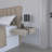 Nightstand Isola, Bedroom, Light Gray-894793991