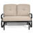 Anstein 47.5'' Wide Straight Steel Loveseat with Cushions-690364051