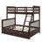 Twin-Over-Full Bunk Bed With  Ladders And Storage Compartments-445566573