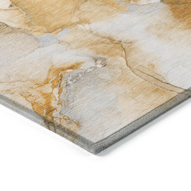 Tapis intérieur / extérieur Kinslee, Rectangle de 10 pi x 14 pi
