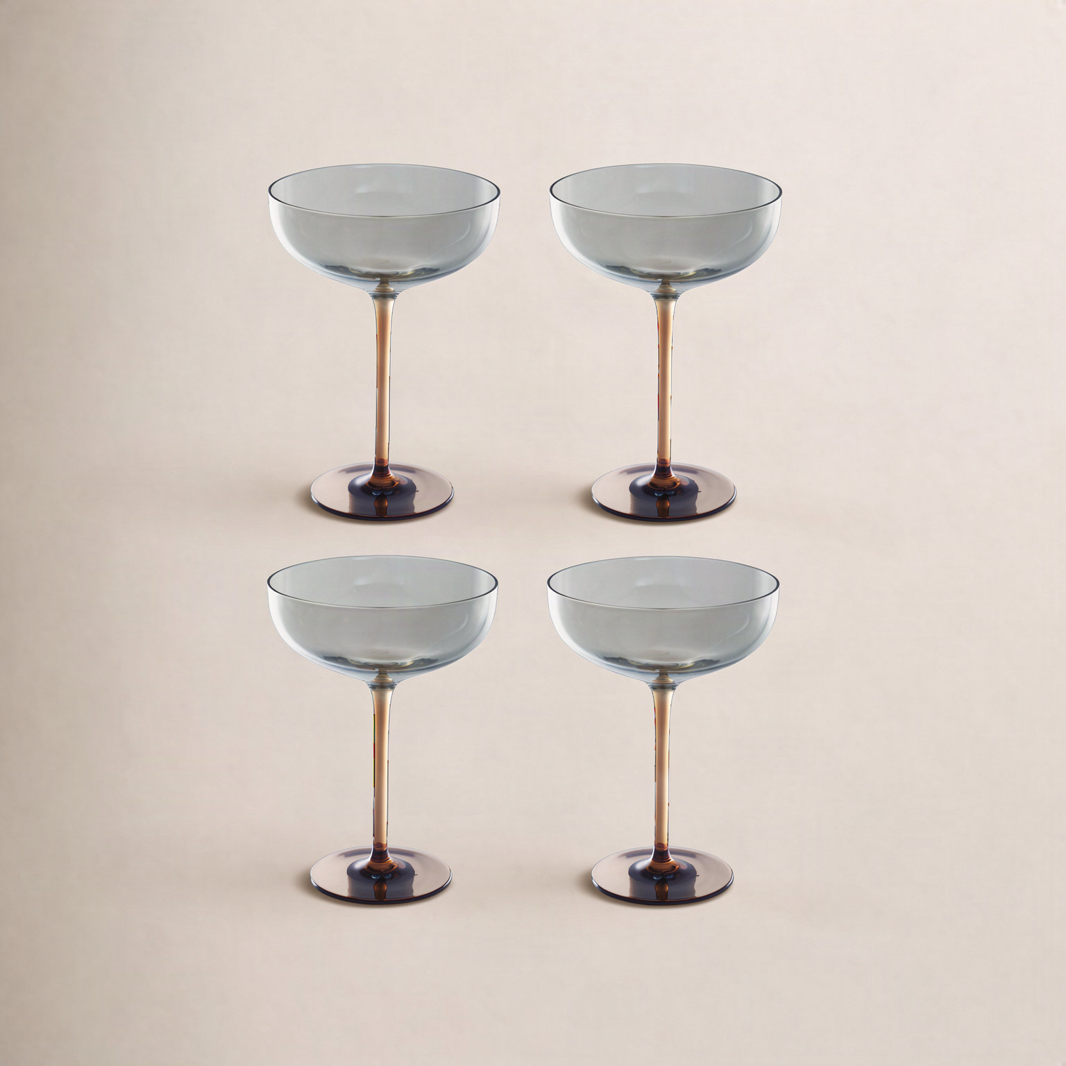Iridescent Martini Glass