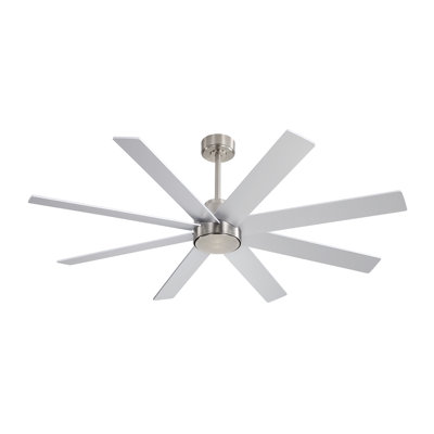 8-Plywood Blades Indoor Ceiling Fan With Remote