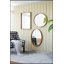 Miroir mural 24 po x 36 po avec cadre en bois rustique, parfait pour le décor de maison de campagne