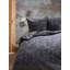 Bedding set winter fleece gray stars-62829539