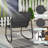 Tandeka 2 - Person Outdoor Seating Group with Rocking Chairs and Glass Coffee Table-120022662