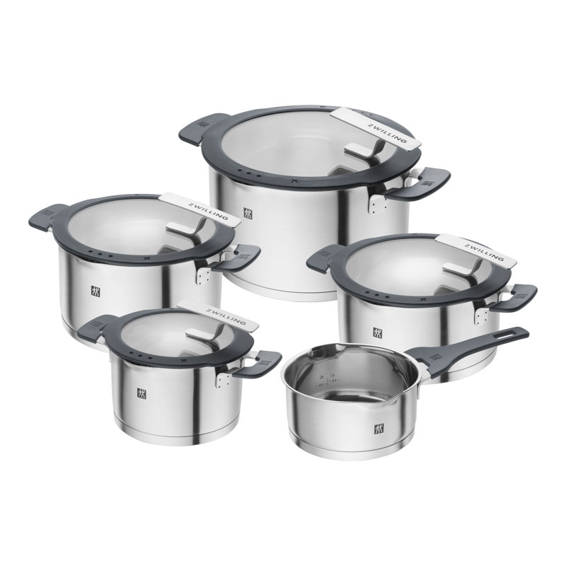 Ensemble de casseroles 5 pièces SIMPLIFY, acier inoxydable