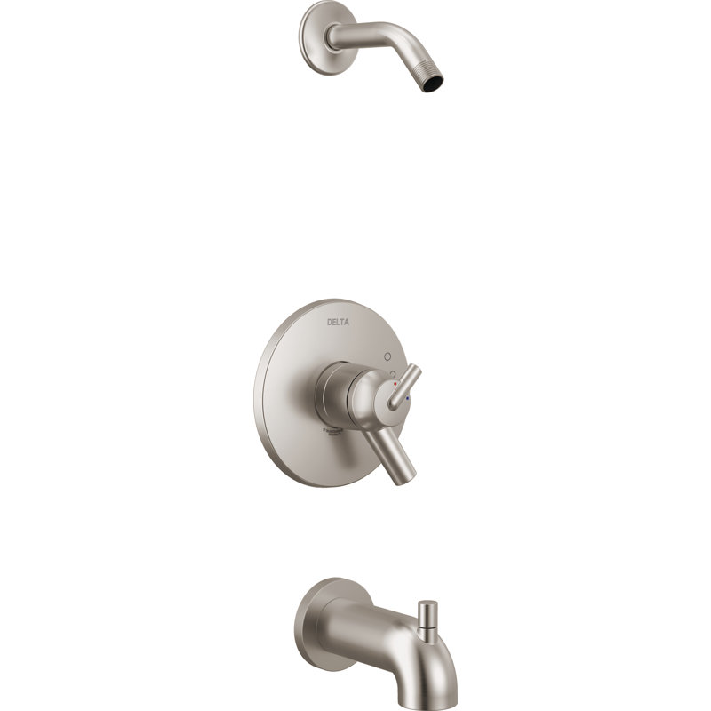 Trinsic® Bathroom 17 Series MC Tub/Shower Trim, Brilliance Stainless
