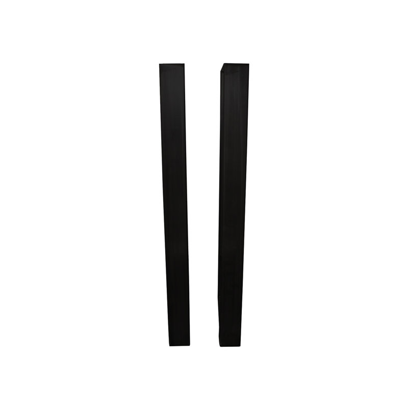 Base de table en U U 38 po, Noir