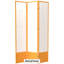 Clara 84'' H Solid Wood Folding Room Divider-854055790-854055783