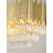 14-Light Gold Stainless Steel Chandelier With Clear Crystal Accents-1923638009
