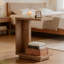 C-Shaped Bedside Table,Stylish Side Table