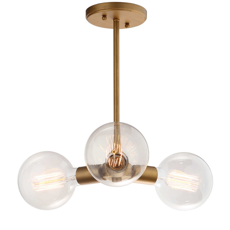 Luminaire suspendu unique à 3 lumières Willesden