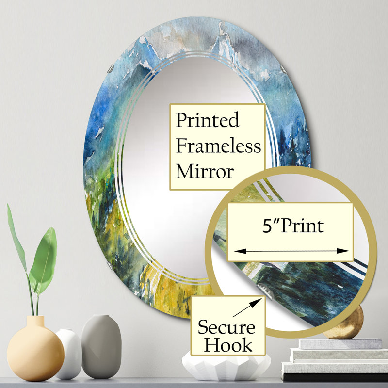 Miroir de salle de bain sans cadre, 30 po x 20 po