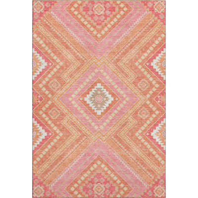 Premium Machine Washable Guada AMF1010 Tribal Rug