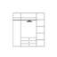 Mykeshia 4 Door Manufactured Wood Wardrobe