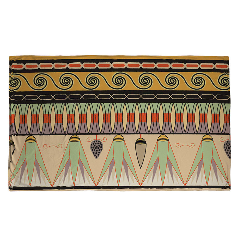 Couverture rustique de style égyptien, 30 po x 40 po, Style égyptien, grec, romain